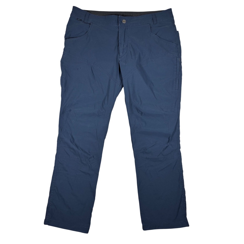 Kuhl Mens Renegade Afire Hiking Pants 38x30 Navy Blue Technical Outdoor Utility
